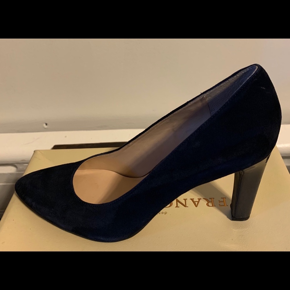 Blue Suede Pump